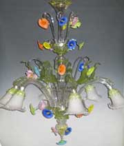 production of Murano glass chalendiers