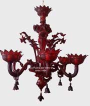 Murano glass lamps