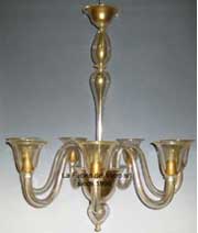 production Murano chandeliers