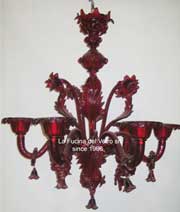 Murano glass lamps