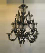 Murano art glass chandeliers